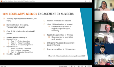 screenshot of a zoom meeting